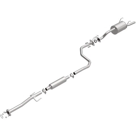 Fits 1992-2000 Honda Civic Direct-Fit Replacement Exhaust System 106-0727